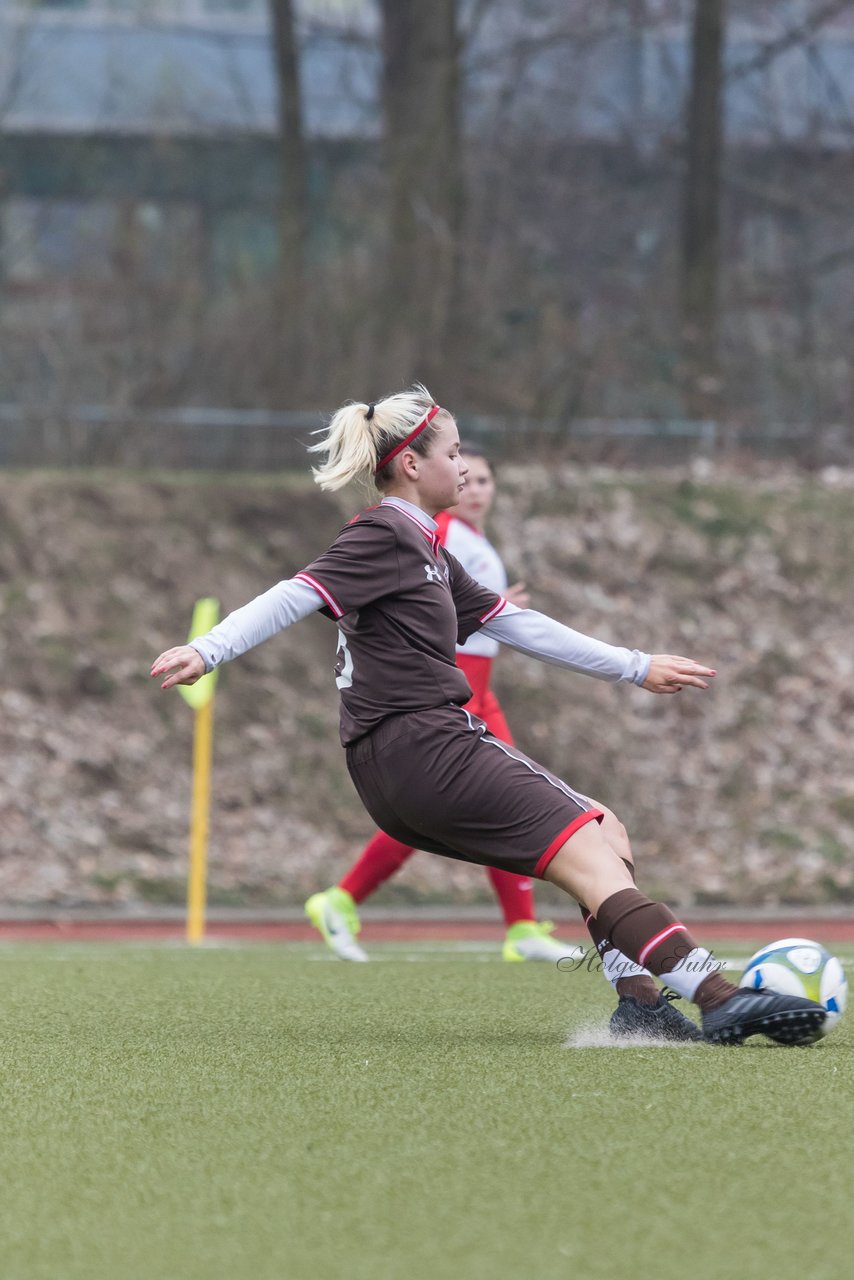 Bild 246 - B-Juniorinnen Walddoerfer - St.Pauli : Ergebnis: 4:1